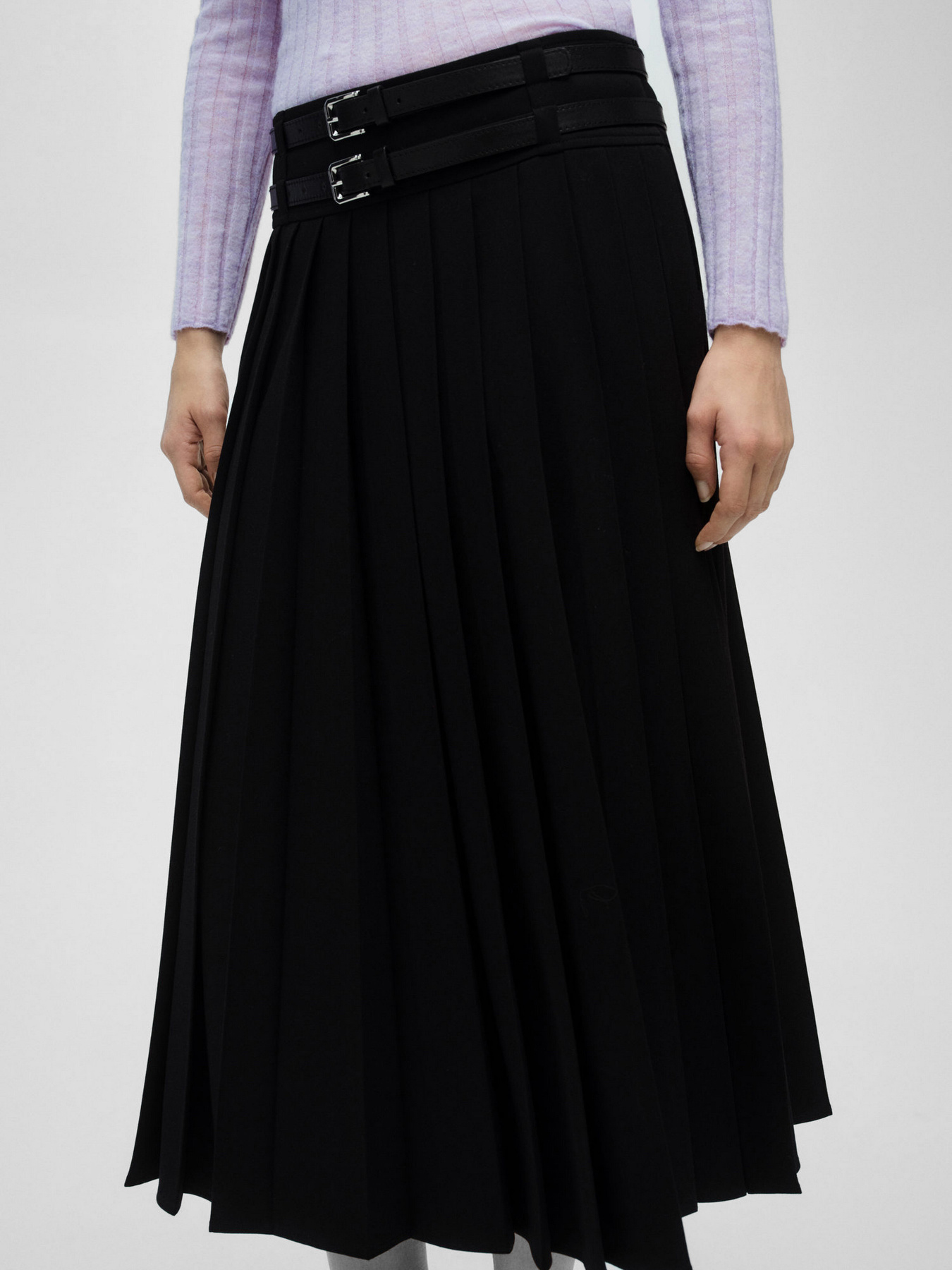 Спідниця міді MANGO модель 87060624_99 Фото