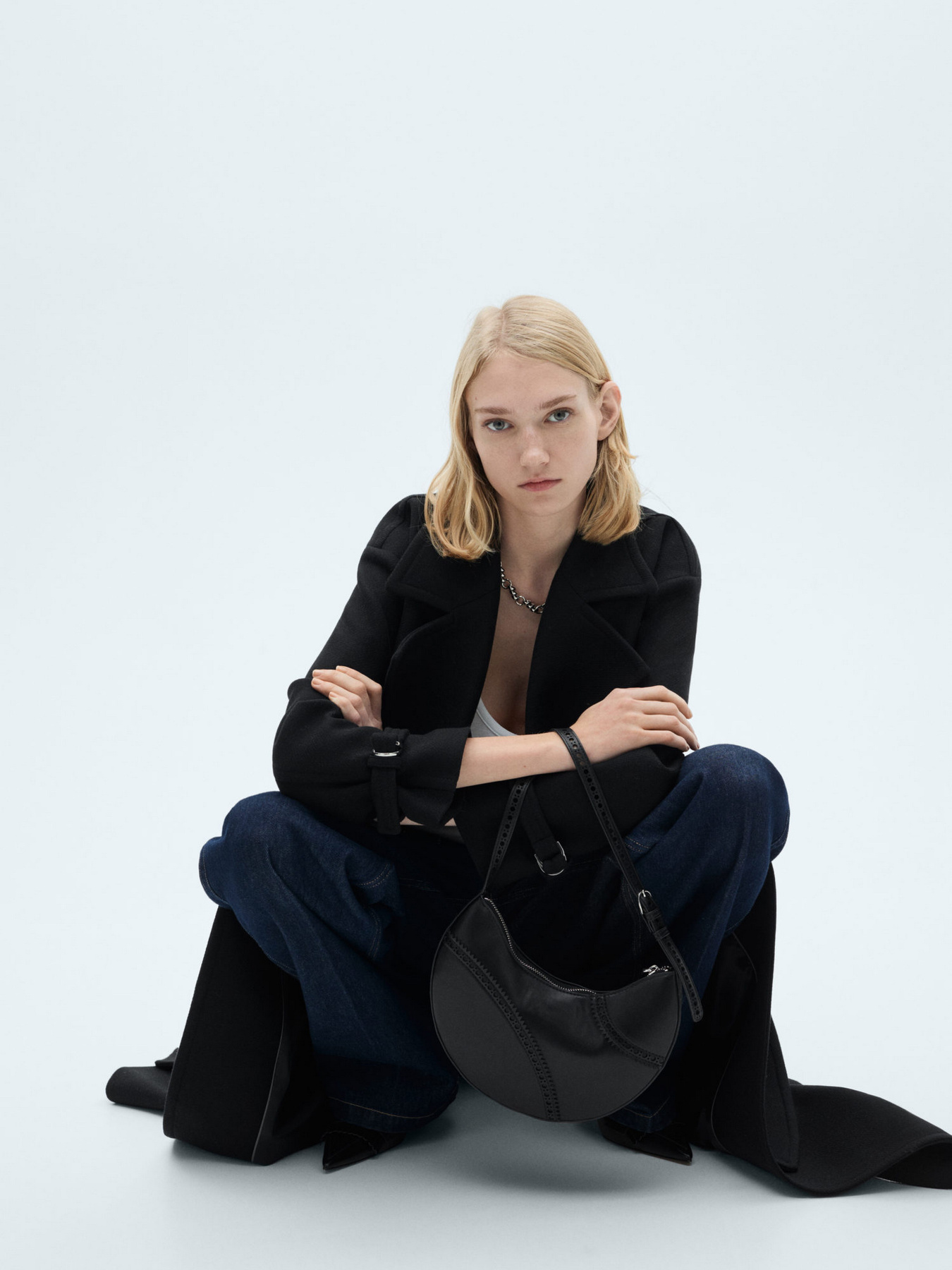 Пальто MANGO модель 87040454_99 Фото