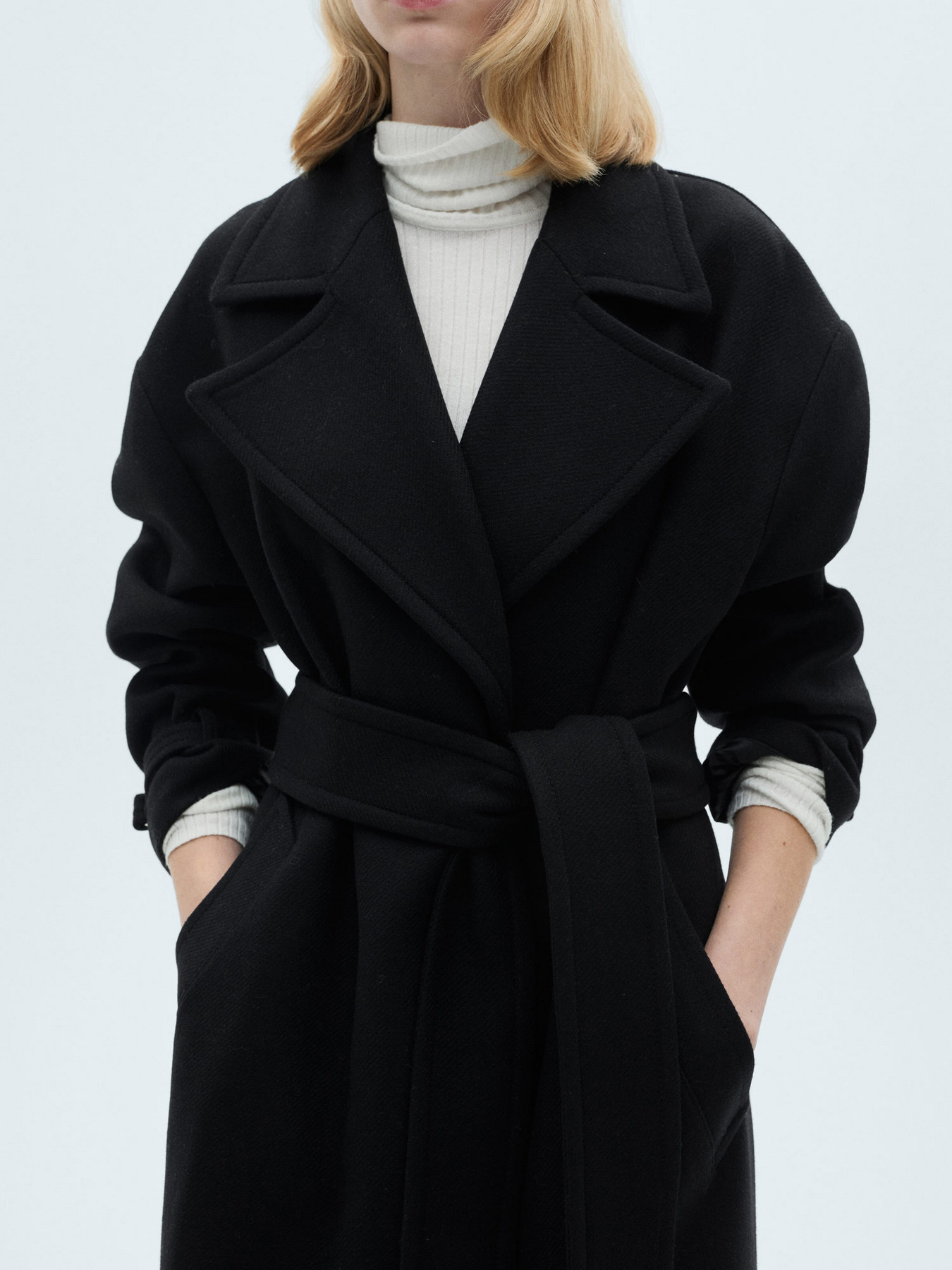 Пальто MANGO модель 87040454_99 Фото