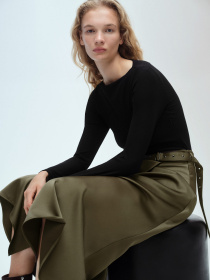 Сукня міді MANGO модель 87080639_37 Фото