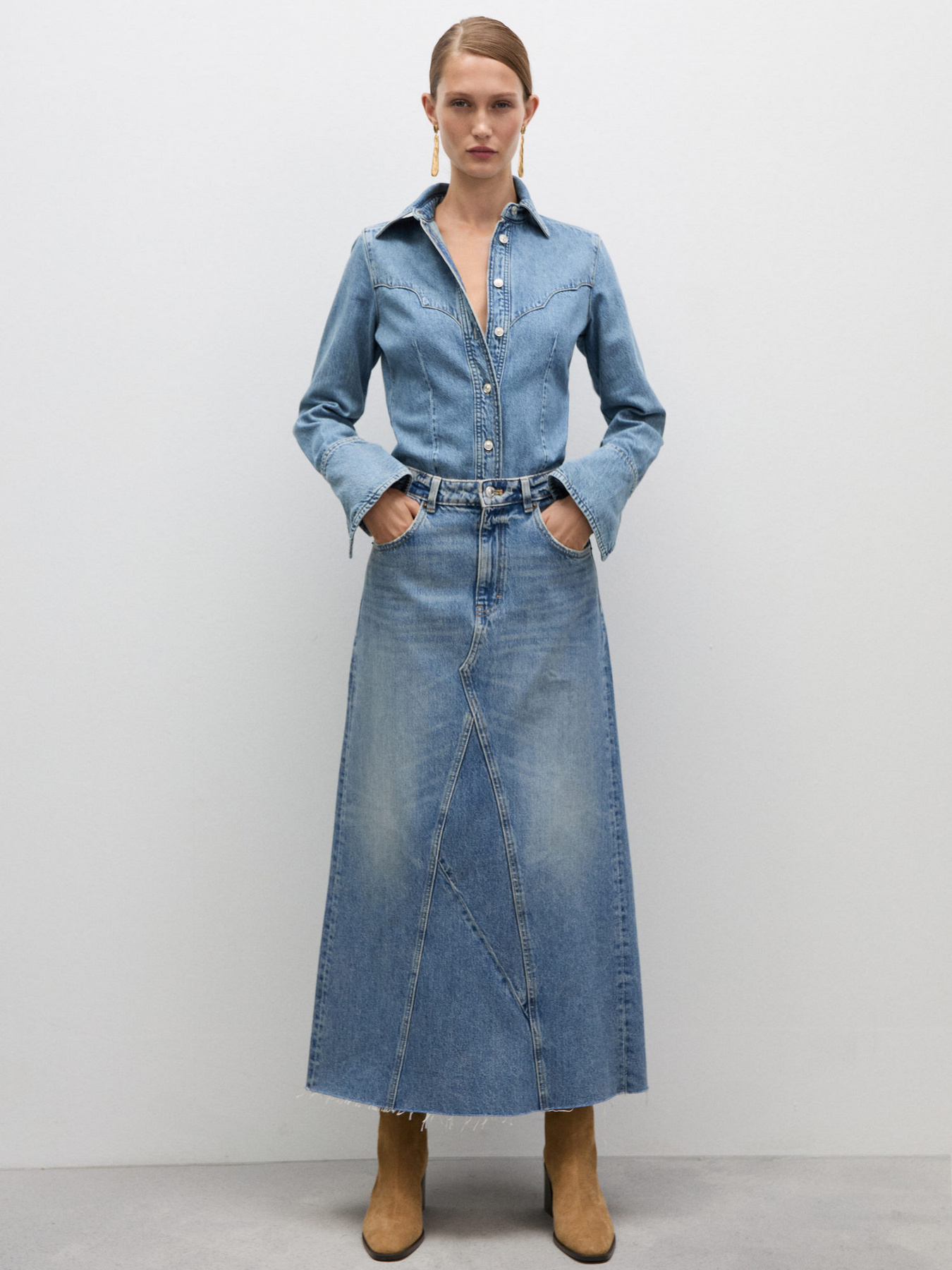 Куртка-сорочка MANGO модель 77024039_TM Фото