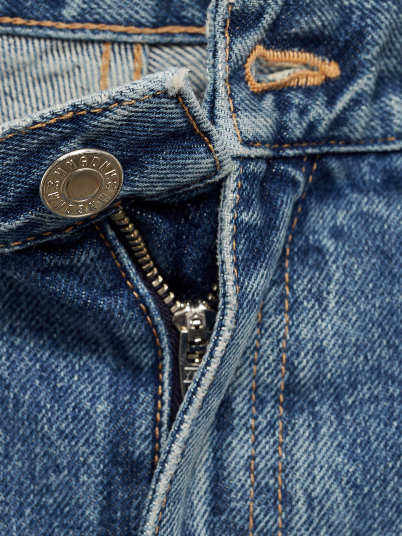 Прямые джинсы MANGO модель 77024067_TM Фото