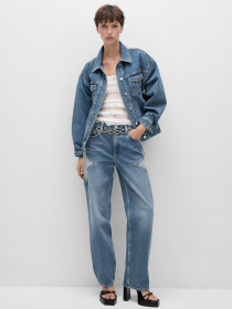 Прямые джинсы MANGO модель 77024067_TM Фото