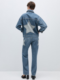 Прямые джинсы MANGO модель 77024067_TM Фото