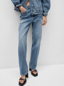 Прямые джинсы MANGO модель 77024067_TM Фото