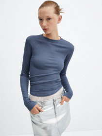 Лонгслів MANGO Saute модель 57037755_59 Фото