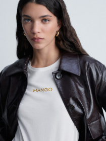 Футболка MANGO модель 87040291_1 Фото