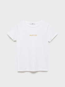 Футболка MANGO модель 87040291_1 Фото