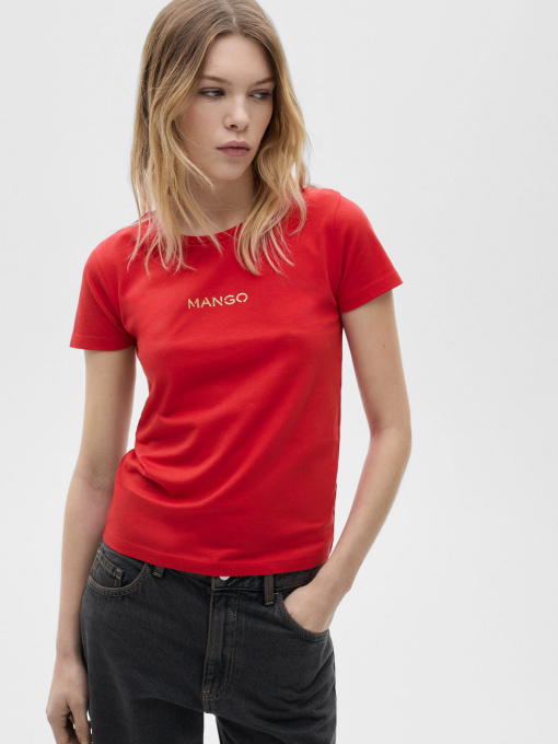 Футболка MANGO модель 87040291_70 Фото