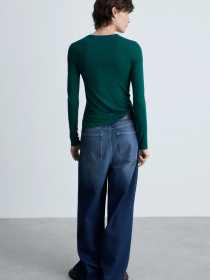 Лонгслів MANGO модель 87080619_49 Фото