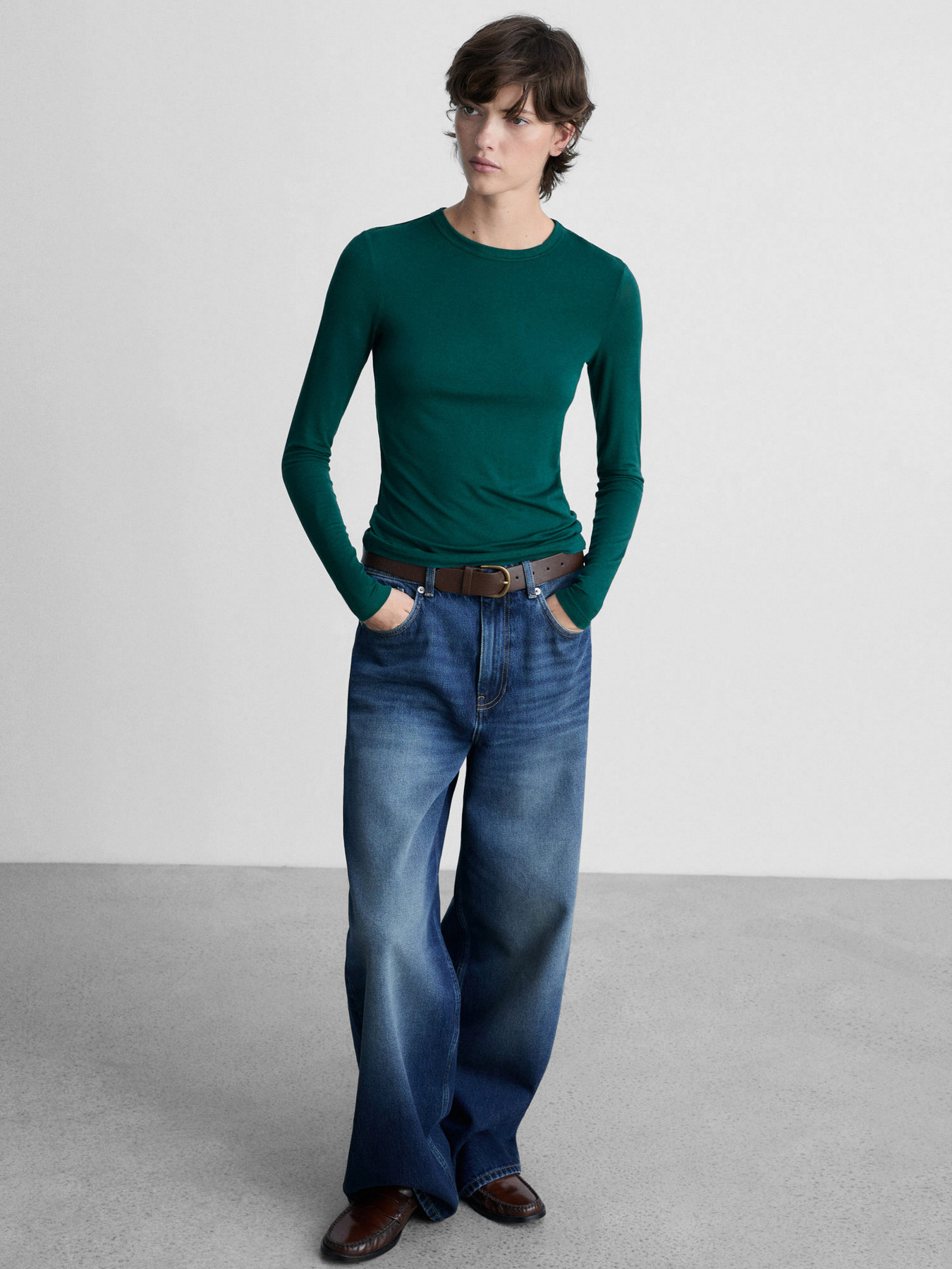 Лонгслив MANGO модель 87080619_49 Фото