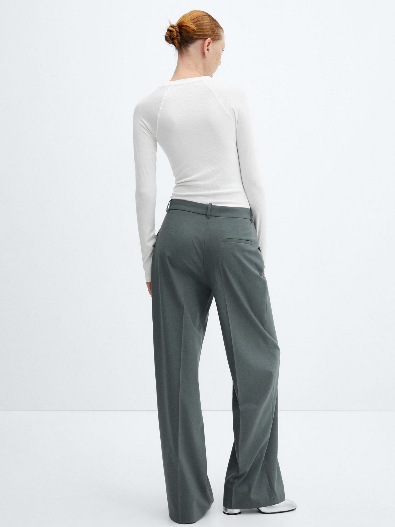 Лонгслів MANGO Saute модель 57037755_1 Фото