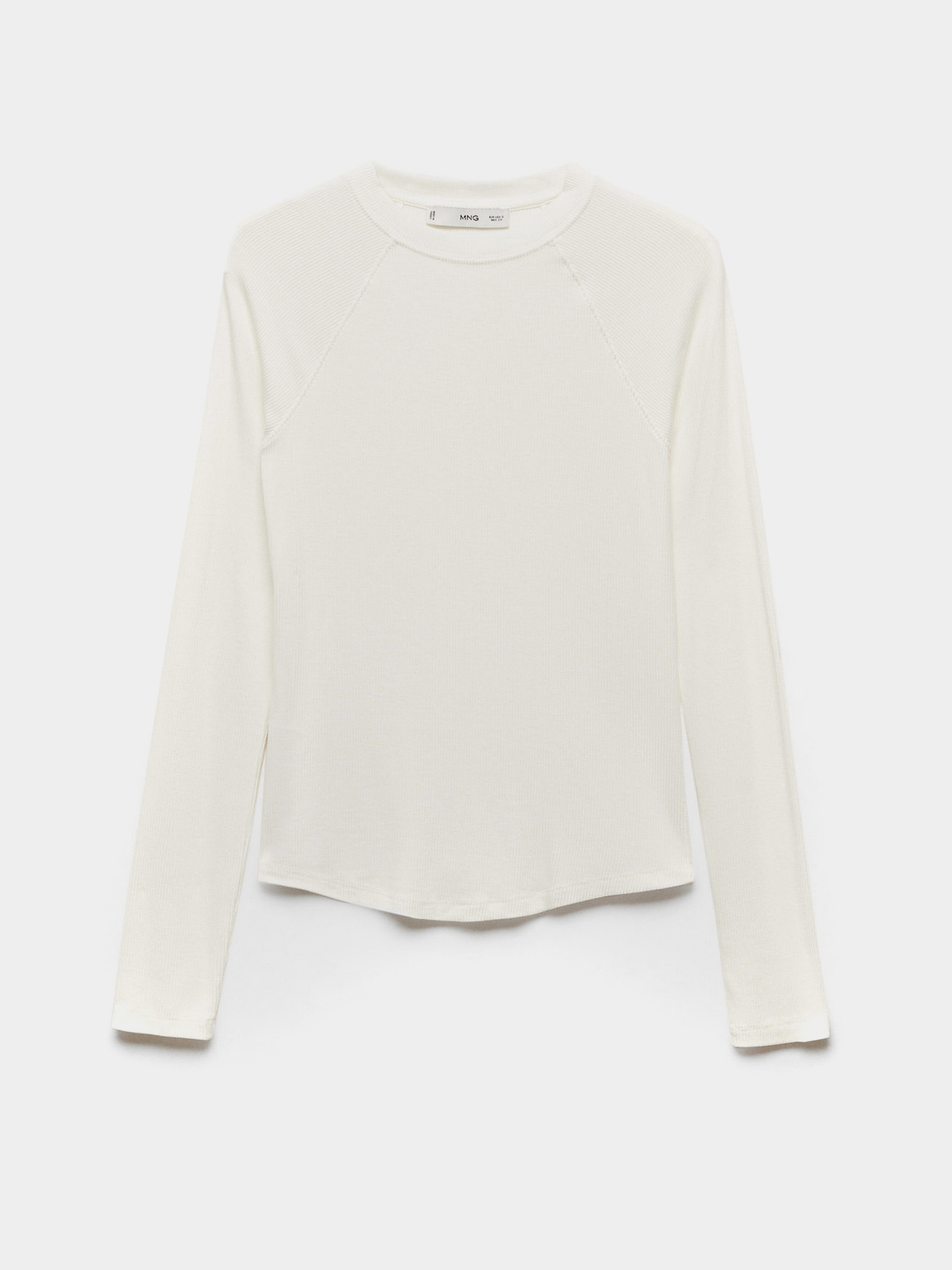 Лонгслів MANGO Saute модель 57037755_1 Фото