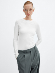 Лонгслів MANGO Saute модель 57037755_1 Фото