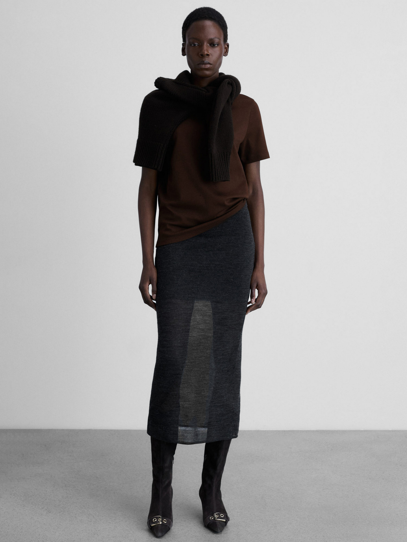 Футболка MANGO модель 87090654_30 Фото