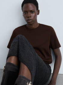 Футболка MANGO модель 87090654_30 Фото