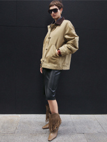 Спідниця міді MANGO модель 87080433_99 Фото