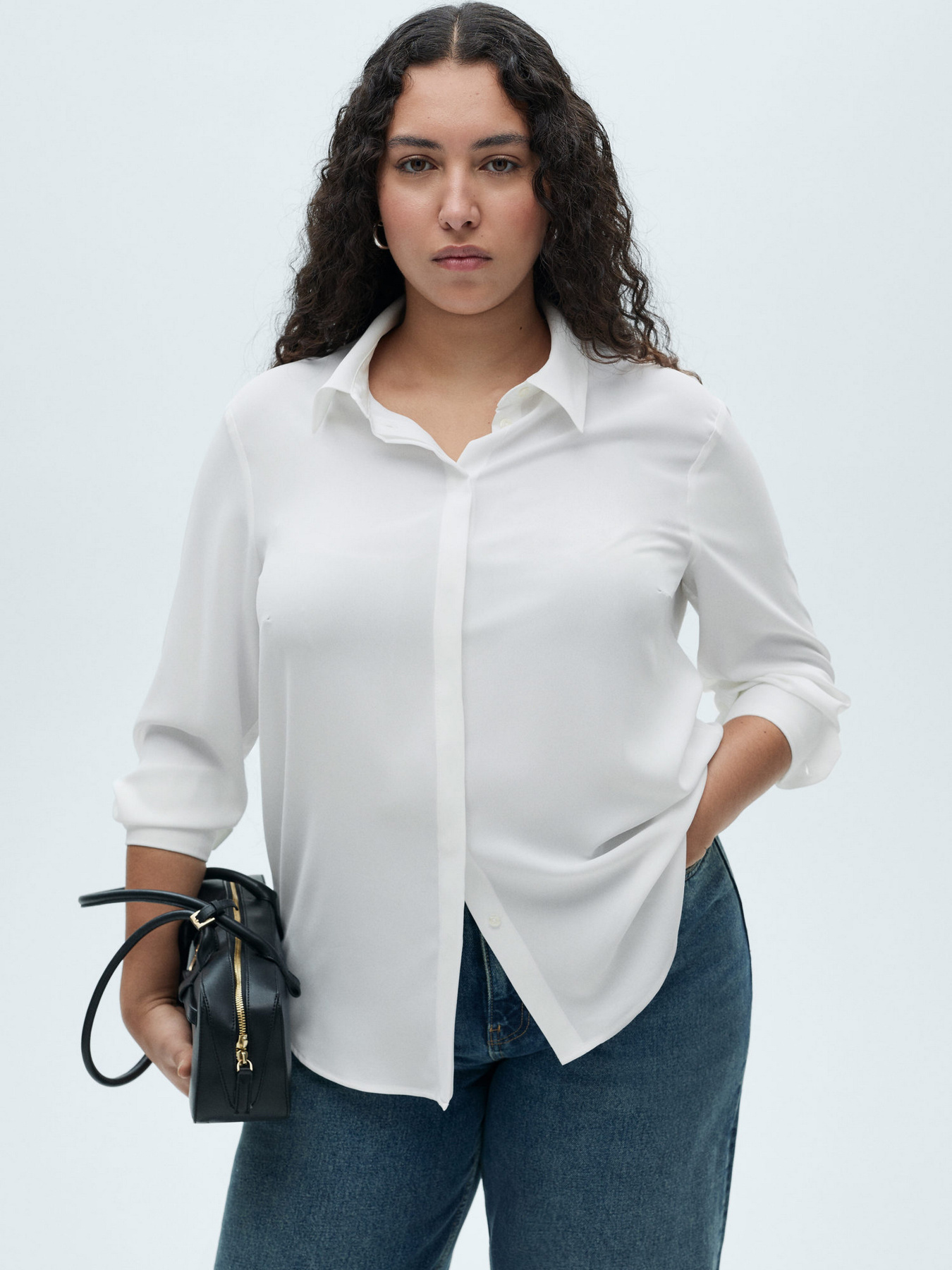 Сорочка повсякденна MANGO модель 87000351_2 Фото