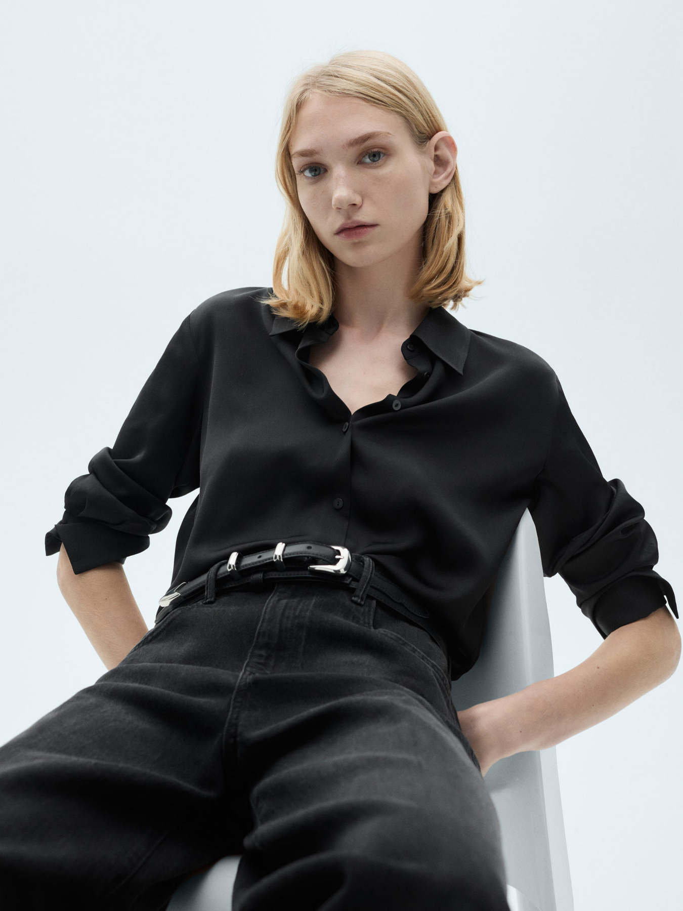 Сорочка MANGO модель 87090415_99 Фото