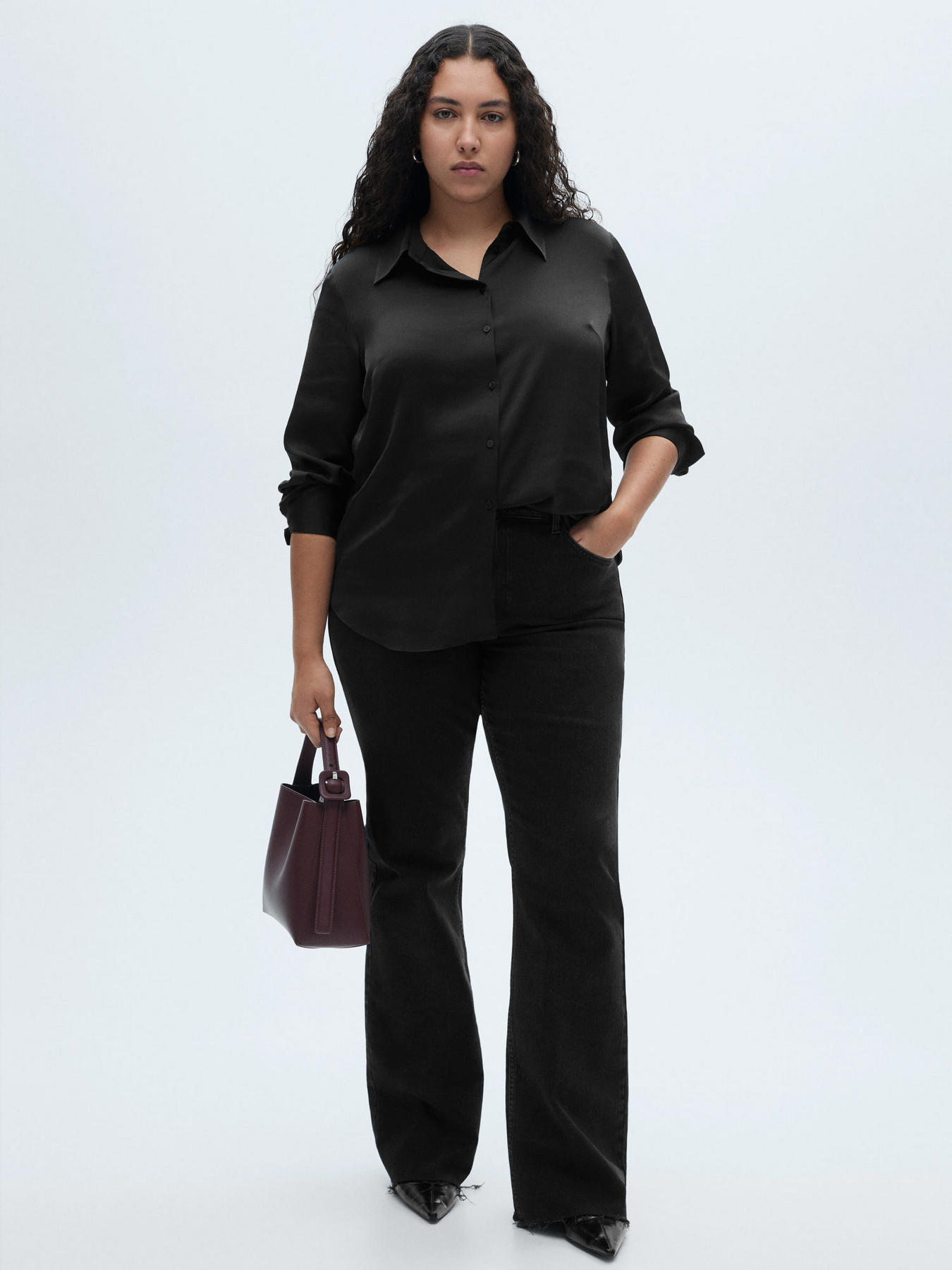 Сорочка MANGO модель 87090415_99 Фото