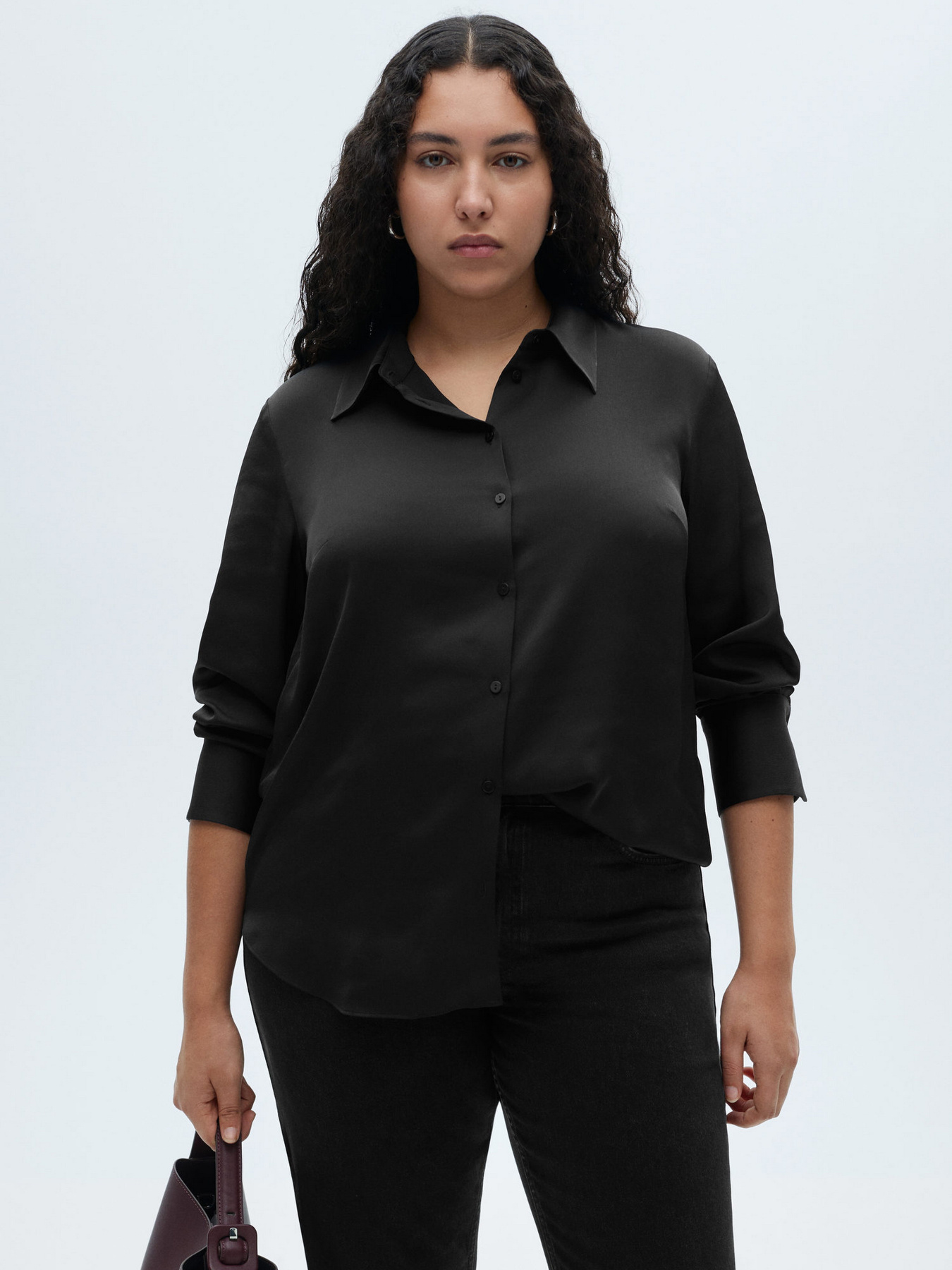 Сорочка повсякденна MANGO модель 87090415_99 Фото