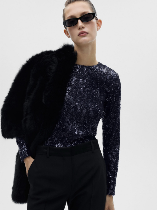 Лонгслив MANGO модель 77009085_56 Фото