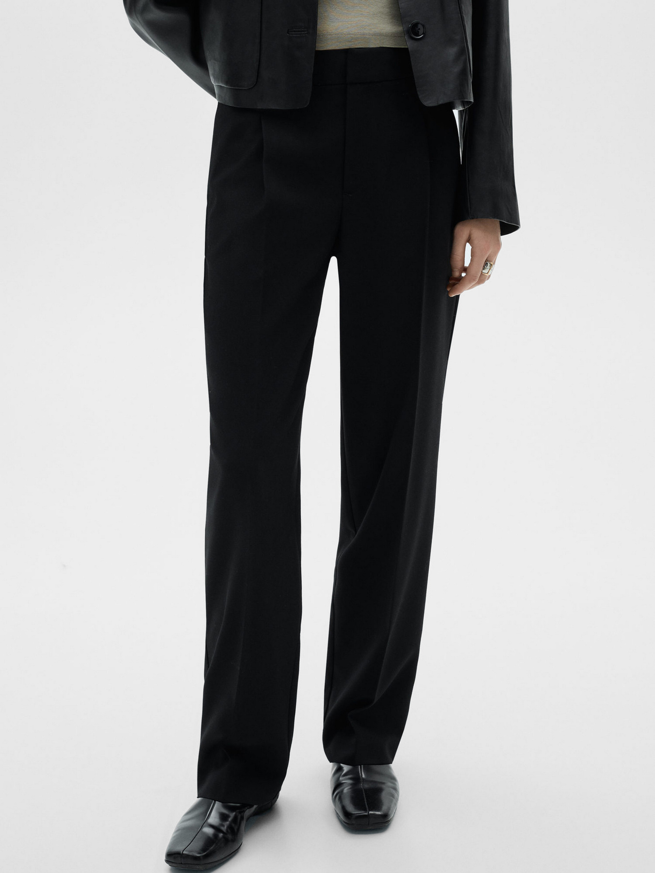 Штани класичні MANGO модель 87011514_99 Фото