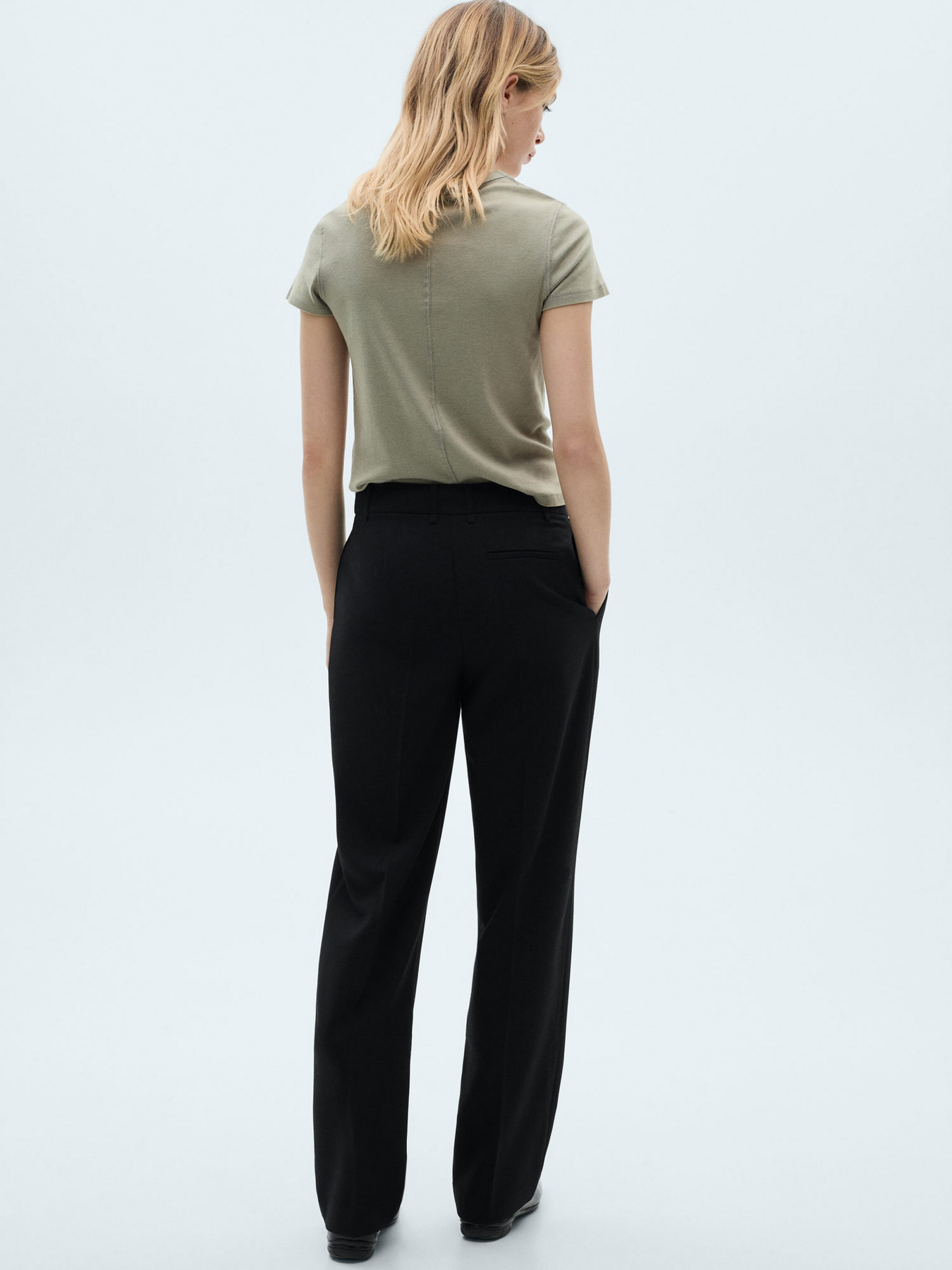 Класичні штани MANGO модель 87011514_99 Фото