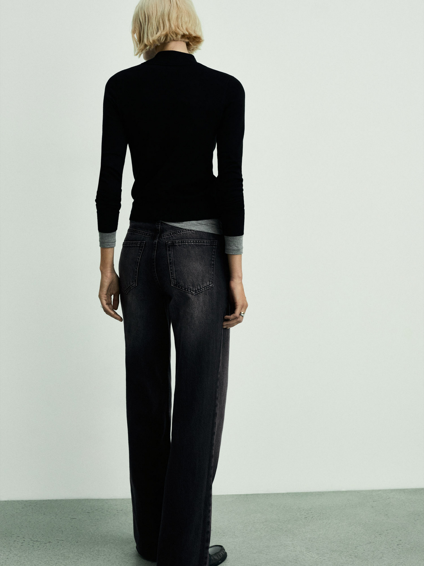 Прямые джинсы MANGO модель 87000259_TN Фото