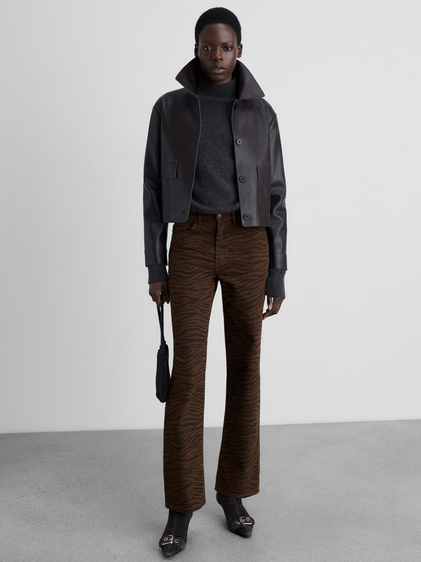 Прямые джинсы MANGO модель 87050652_32 Фото