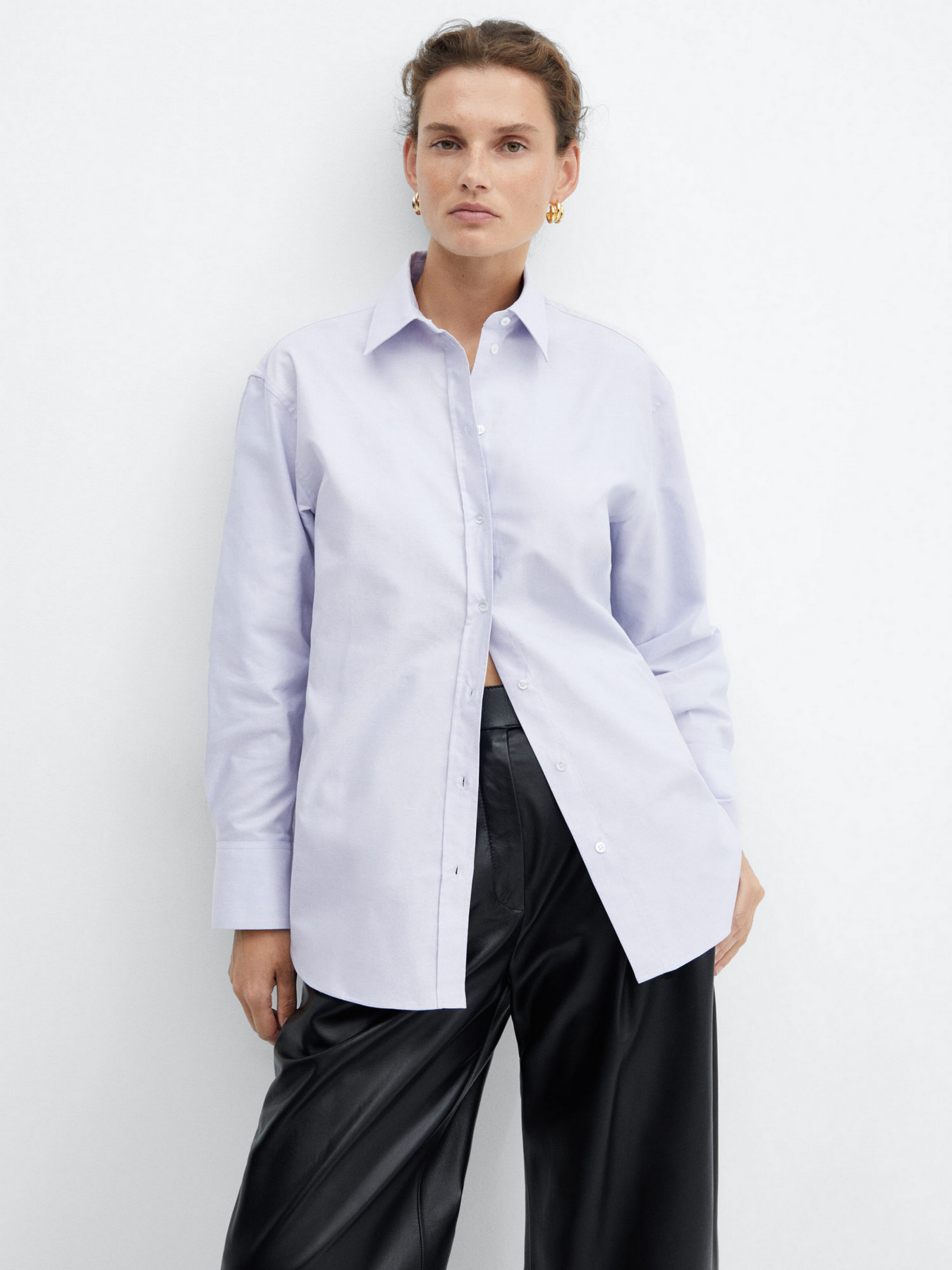 Сорочка MANGO Colete модель 57034782_50 Фото