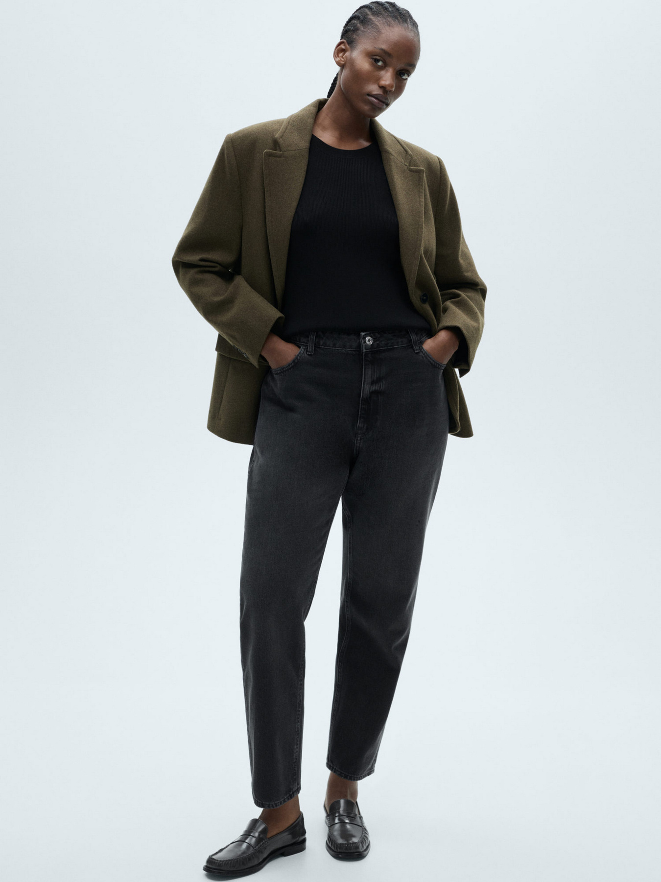 Прямі джинси MANGO модель 87010255_TN Фото