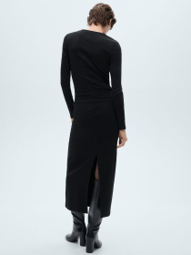 Платье миди MANGO модель 87090417_99 Фото