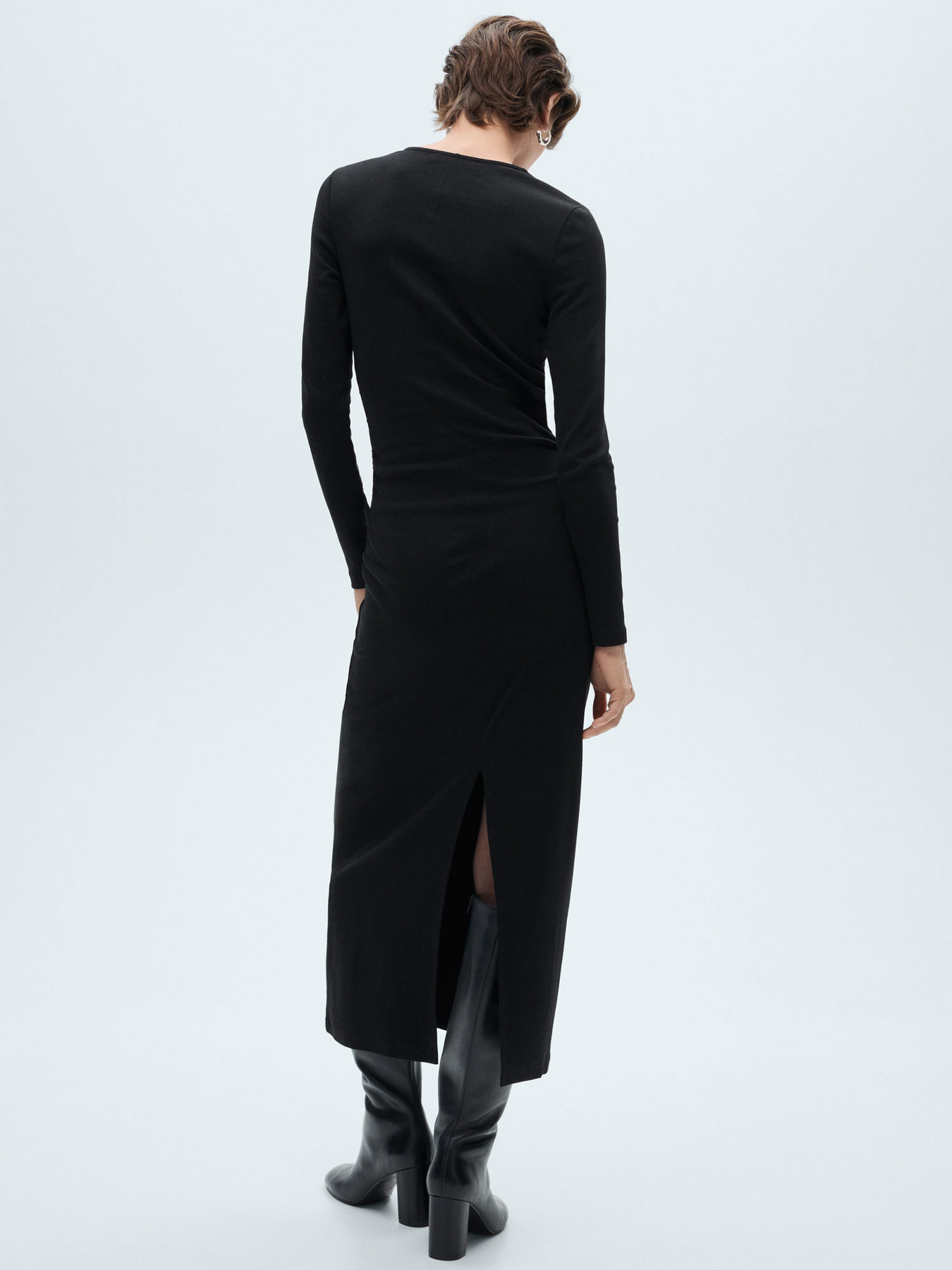 Платье миди MANGO модель 87090417_99 Фото