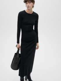 Платье миди MANGO модель 87090417_99 Фото