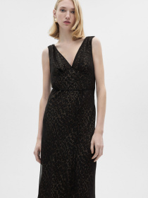 Платье миди MANGO модель 87090613_99 Платье миди MANGO модель 87090613_99 Фото