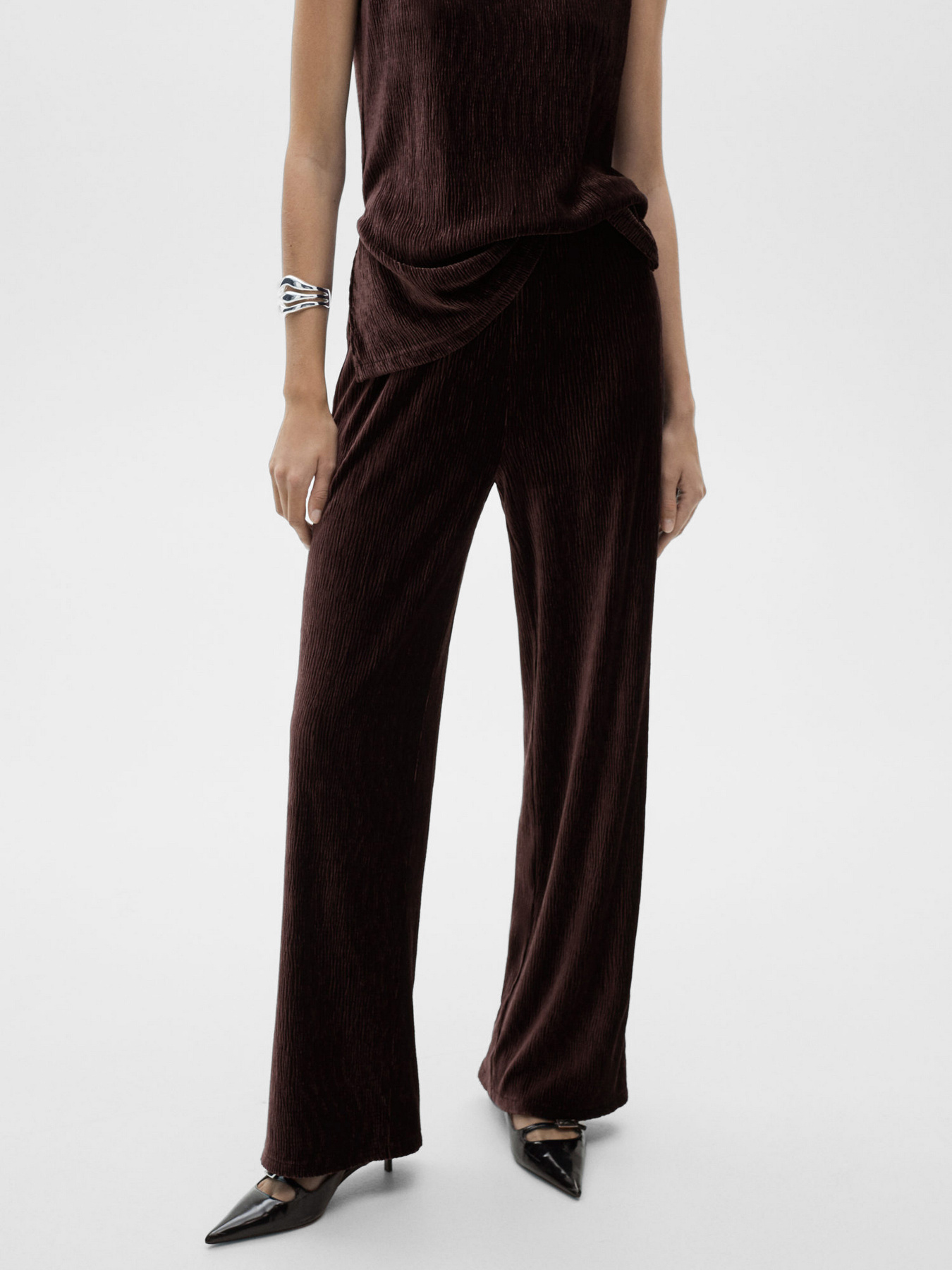 Повседневные штаны MANGO модель 77039065_78 Фото