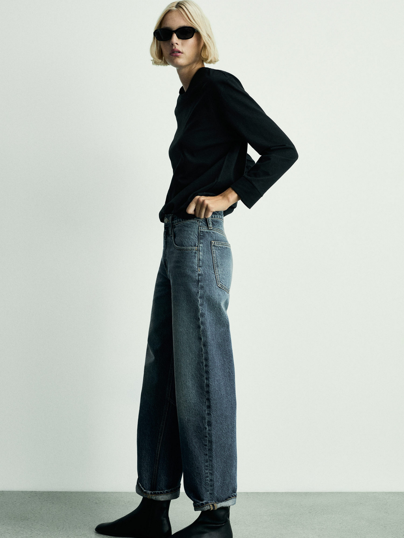 Прямые джинсы MANGO модель 77015647_TO Прямые джинсы MANGO модель 77015647_TO Фото