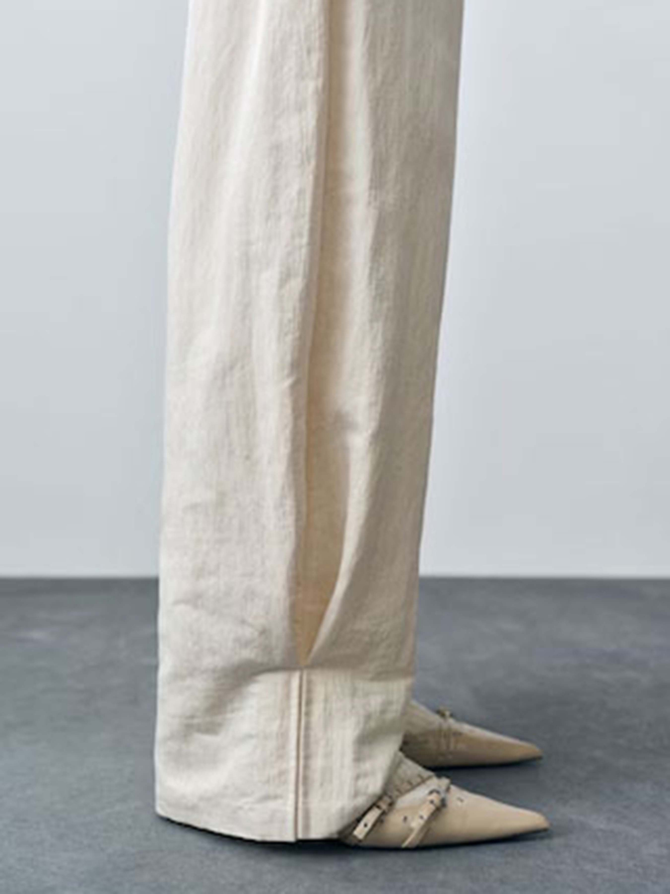 Повседневные штаны MANGO модель 87032540_5 Фото