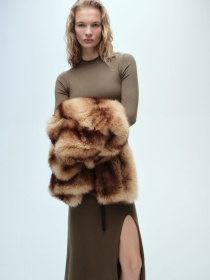 Платье миди MANGO модель 87060425_37 Фото