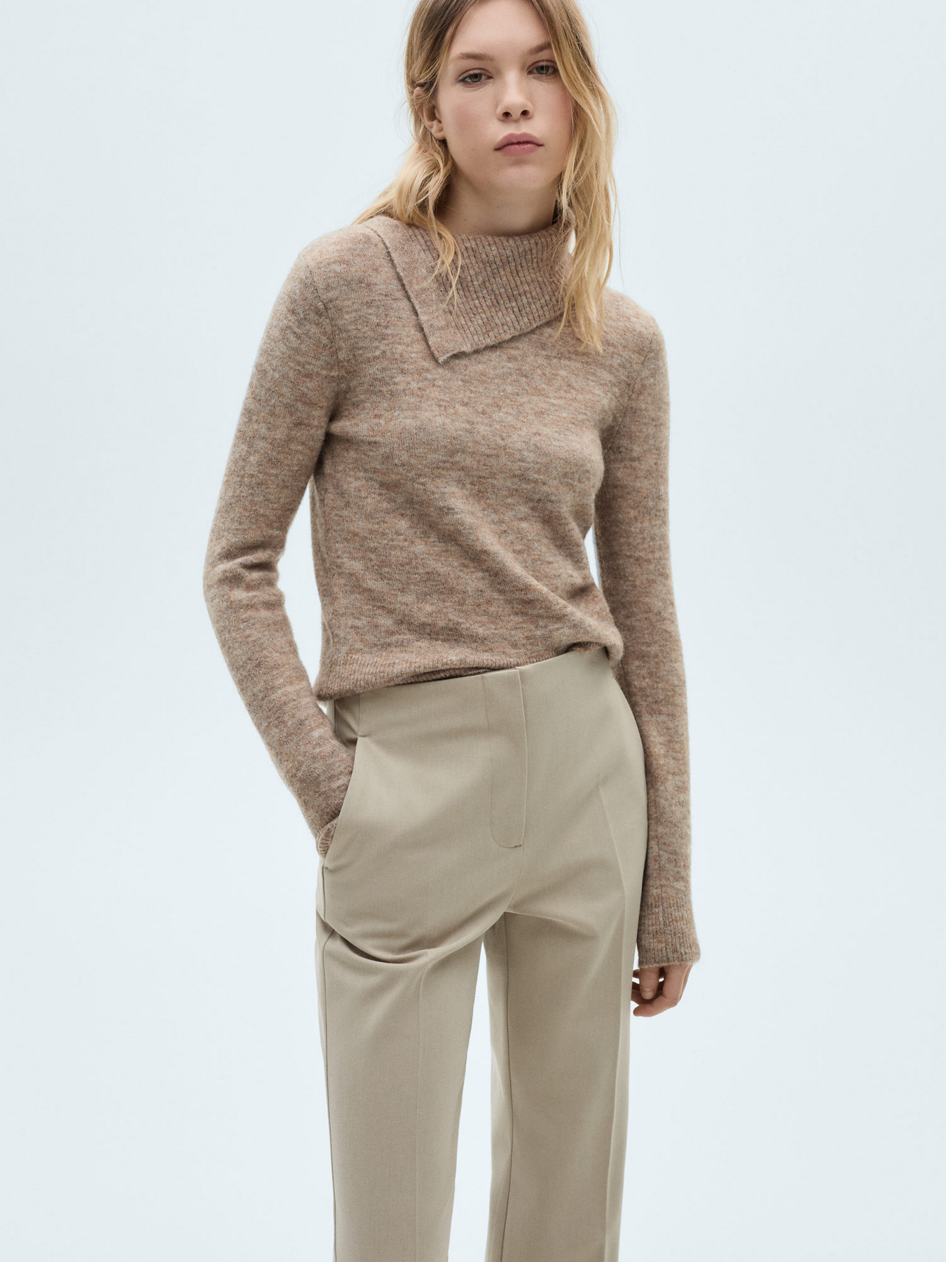 Штани класичні MANGO модель 87072537_8 Фото