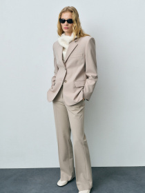 Классические штаны MANGO модель 87072537_8 Фото