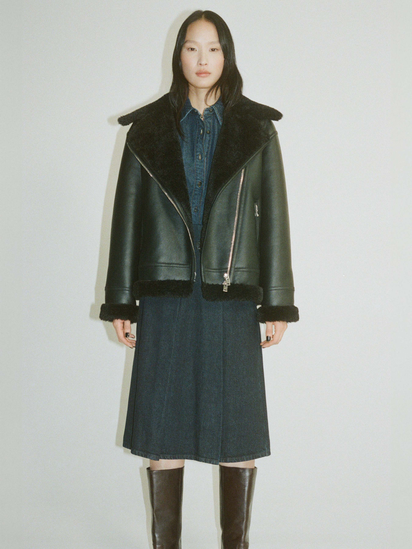 Спідниця міді MANGO модель 87073277_TS Фото