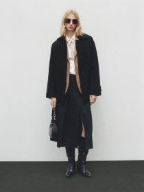 Спідниця міді MANGO модель 87073277_TS Фото