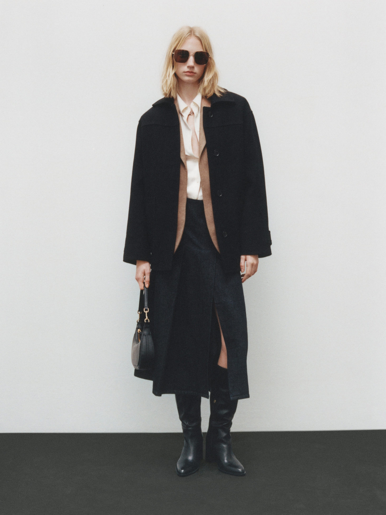 Спідниця міді MANGO модель 87073277_TS Фото