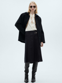 Спідниця міді MANGO модель 87073277_TS Фото