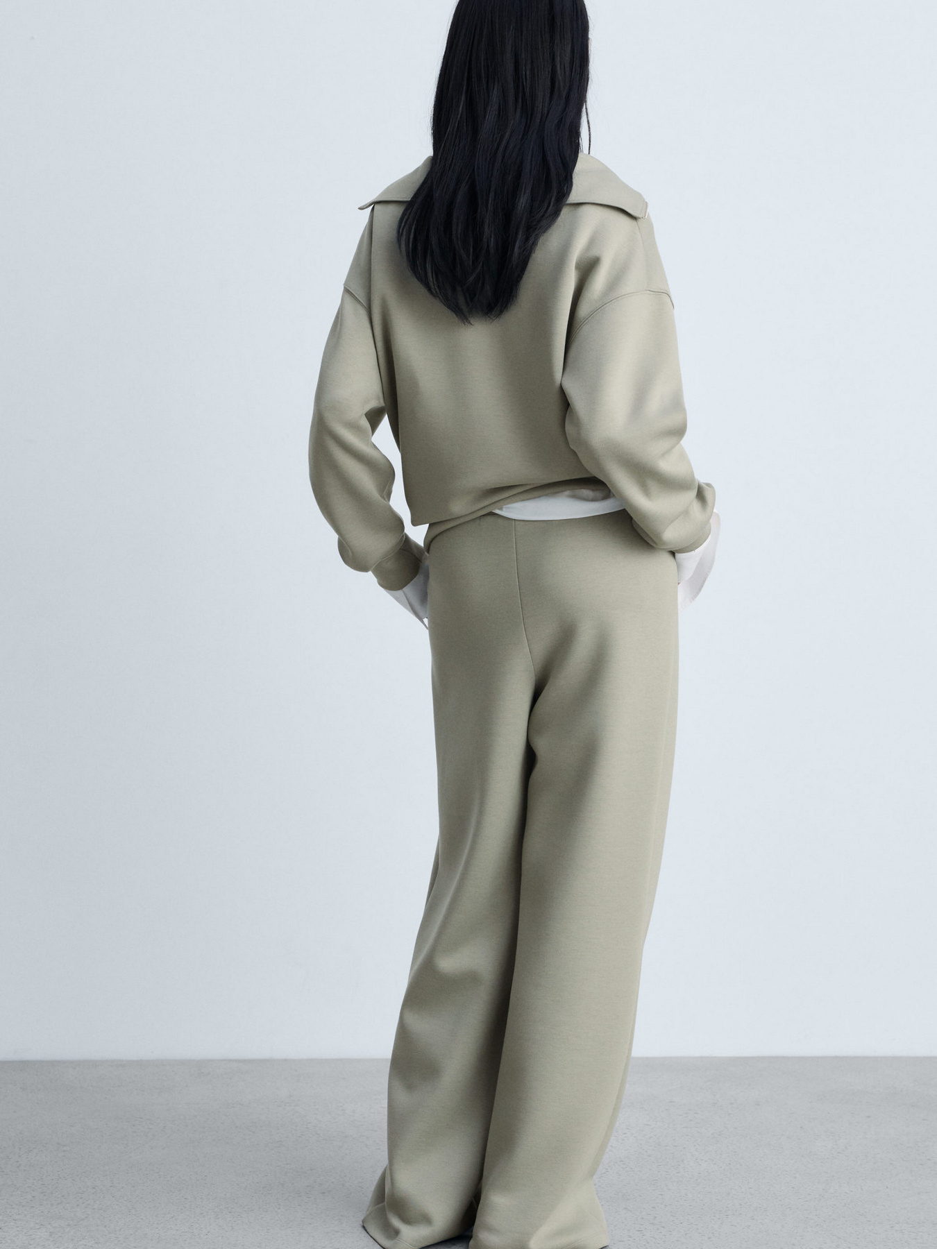 Штани повсякденні MANGO модель 87043275_37 Фото