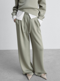 Штани повсякденні MANGO модель 87043275_37 Фото