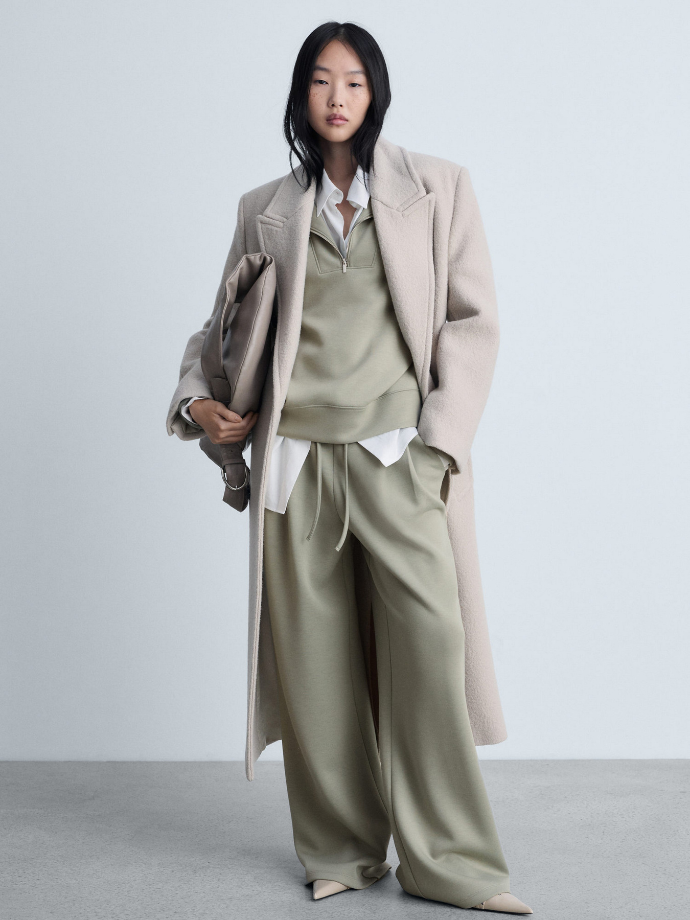 Повсякденні штани MANGO модель 87043275_37 Фото