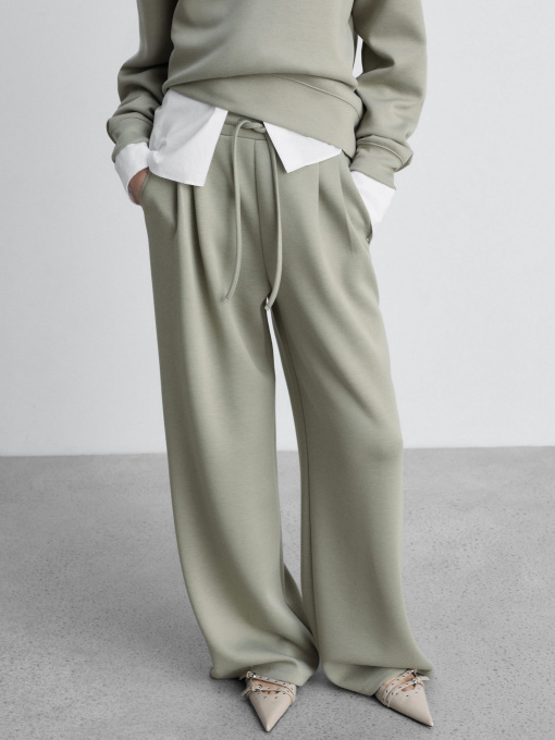 Повседневные штаны MANGO модель 87043275_37 Фото